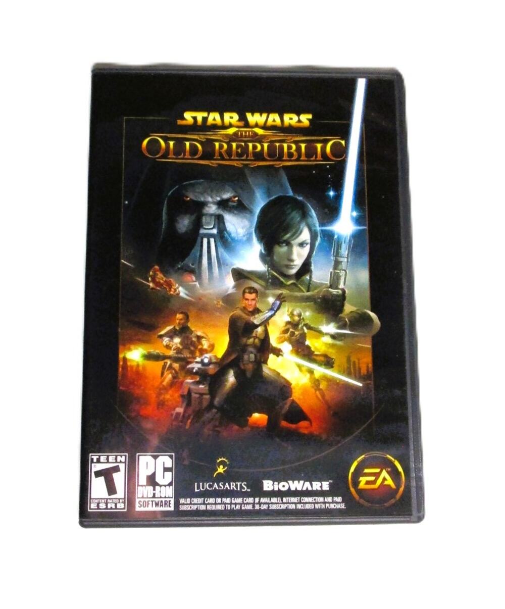 Electronic Arts Star Wars: The Old Republic (PC, 2011) 3‑Disc Set MMORPG Rated T